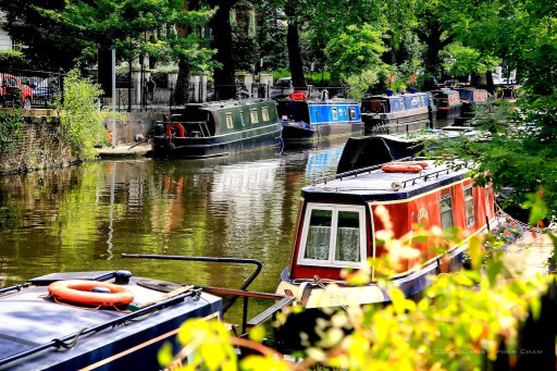 L'arrivo a Little Venice e la sensazione di essere altrove fuorchè a Londra